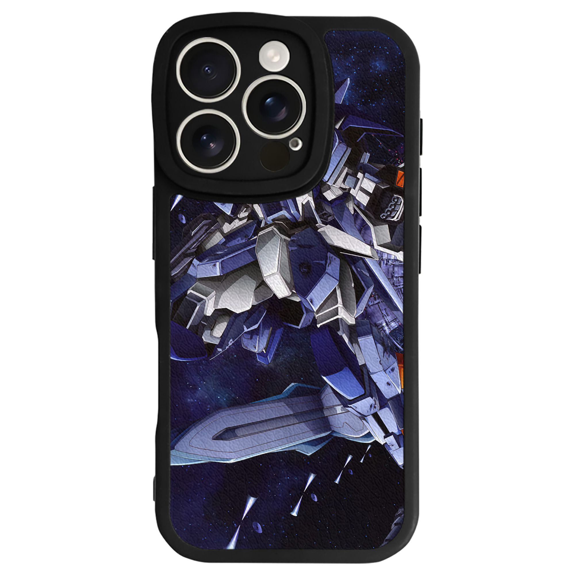 （画像用） 機動戦士ガンダム Mobile Suit Gundam 【iPhone 16シリーズ対応】シリコンスマホケース（レザー調） 材質：シリコン